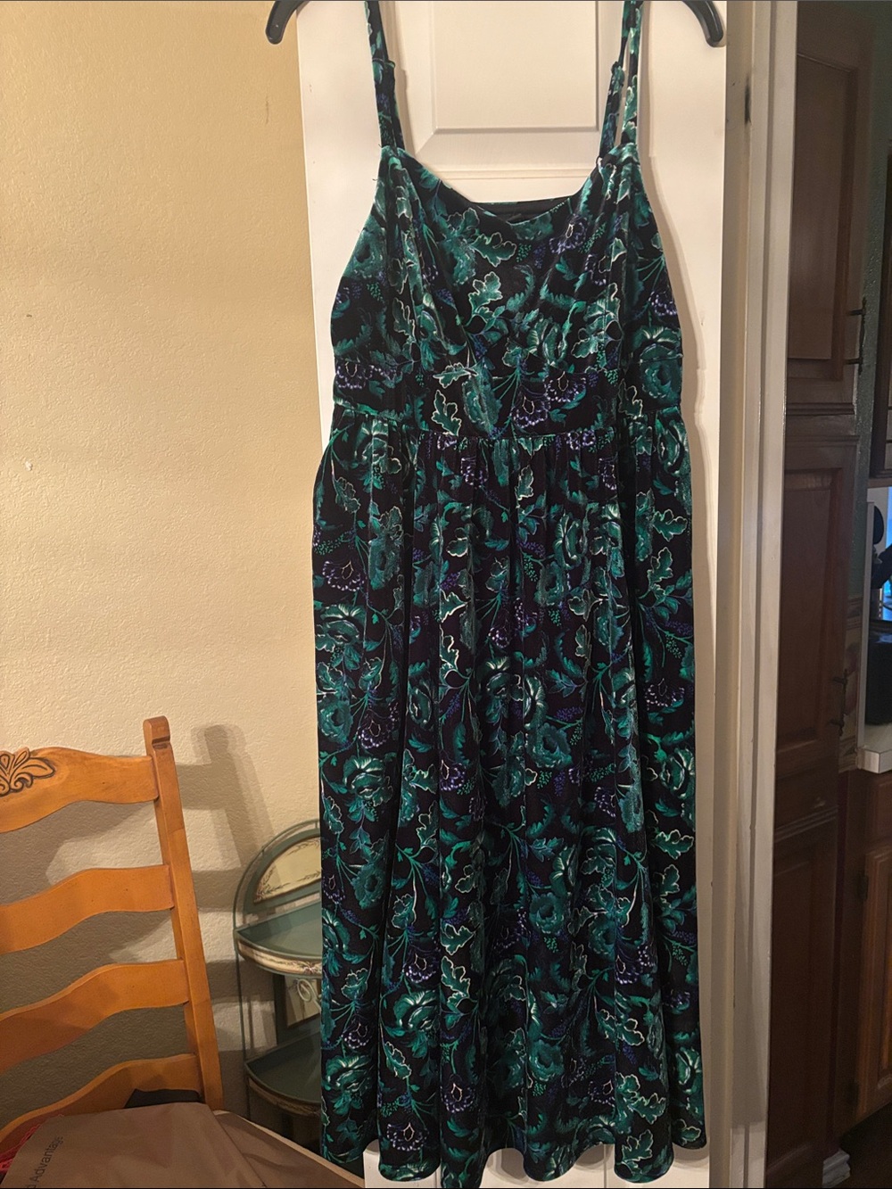 torrid Teal Floral Midi Dress